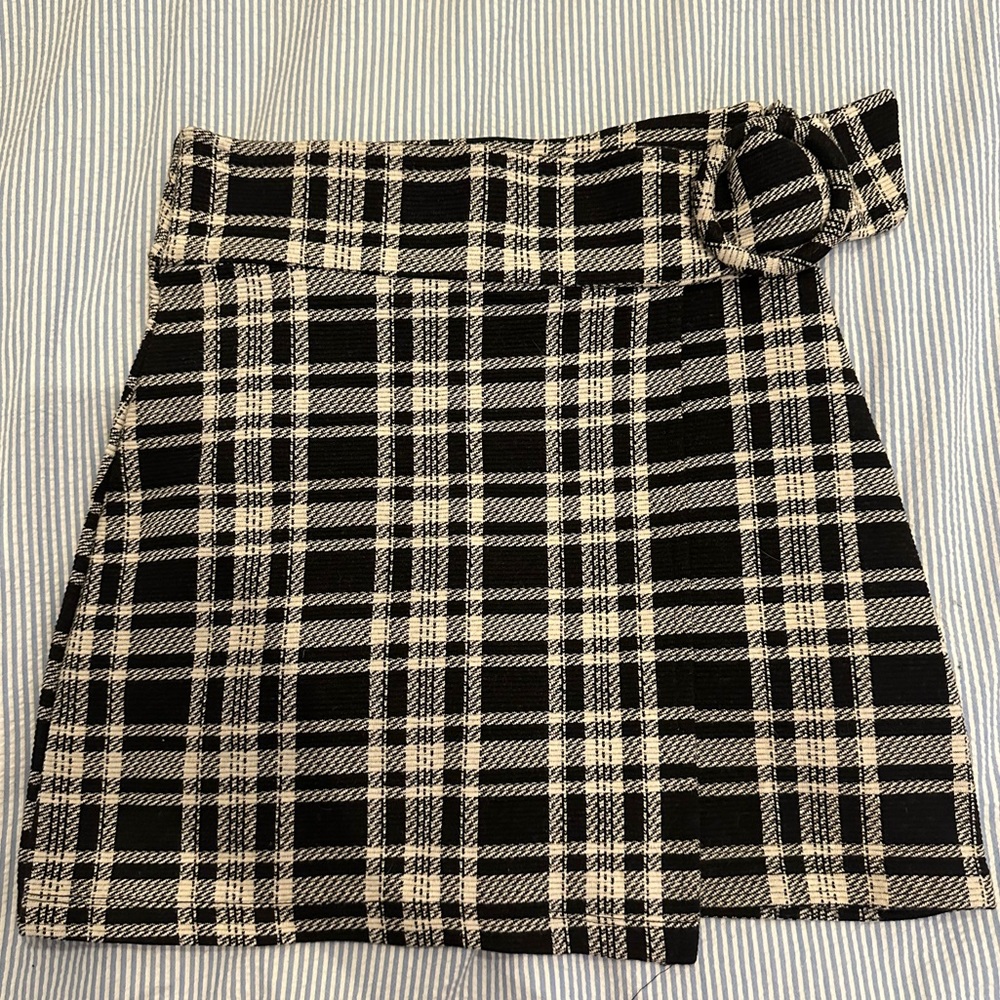 Plaid Zara Mini Skirt